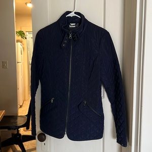 NEXT, navy blue quilted Moto jacket. EUR 38